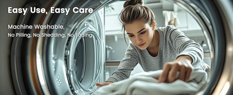 PHF Waffle Blanket - Lightweight Breathable Soft, 100% Cotton, Multi-Color, Throw/Twin/Queen/King/CK, Luxurious Comfort, Soft, Breathable, Stylish Blanket Springtok