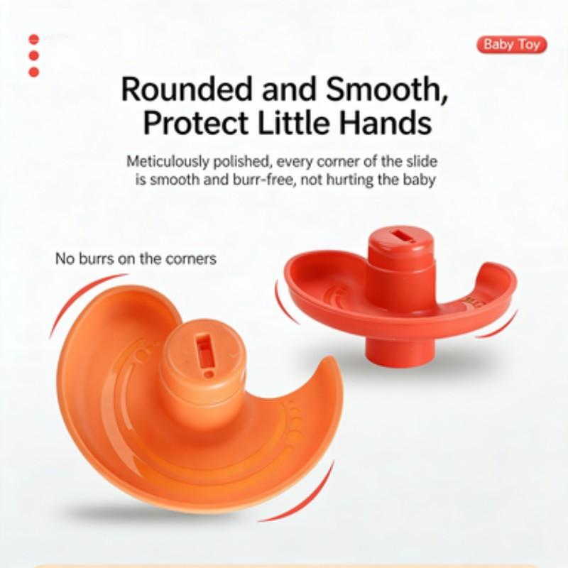 Baby Basketball Track Toy Suitable for Ages 3+, DIY Educational Toy for Infants Boys Girls Aged 2-6 Years, Fun Learning Activity