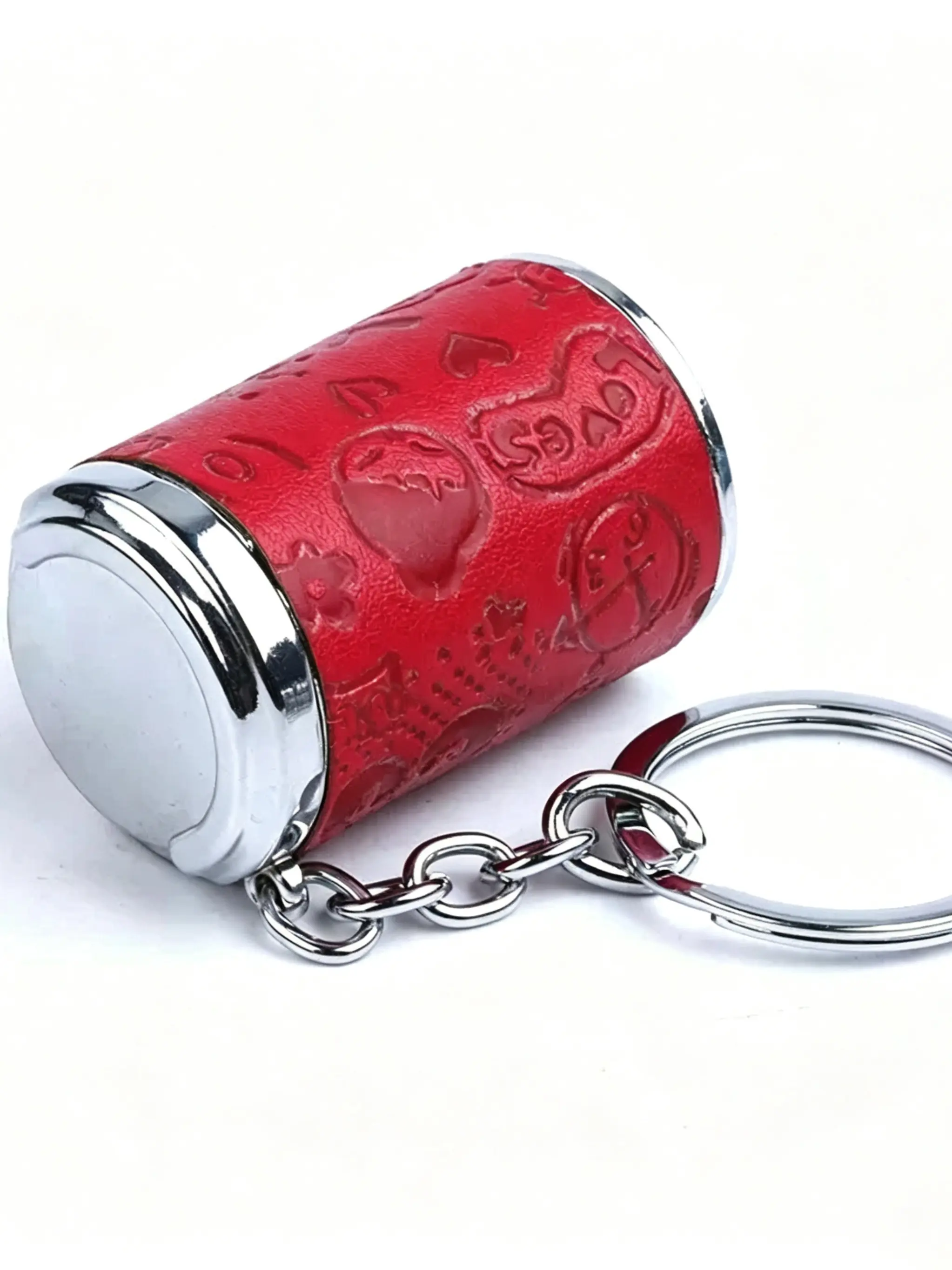 Creative Coin Holder Keychain, Fashionable Portable Change Container, Metal Coin Jar Key Ring, Unique Personalized Accessory, Gift Keychain