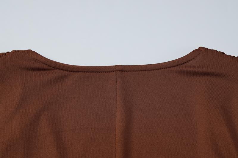 Women Spring Autumn Long Sleeve V Neck Bodycon Jumpsuit Overall One Piece Outfit