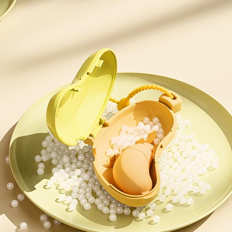 Creative Cute Banana Shape Toothbrush Storage Box, Toothbrush Holder, Portable Lightweight Travel & Home Use, Brush Head Protector, Ergonomic Design, Odor-Free