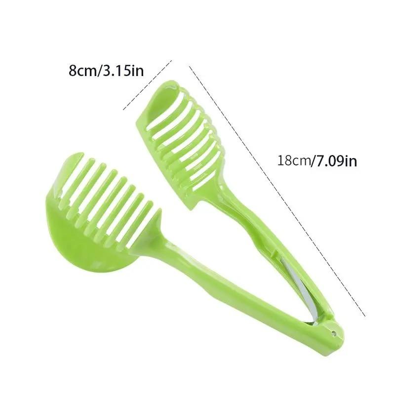 🍋 Slice Citrus Fast｜Multi-Function Fruit & Tomato Slicer Clip for Kitchen Prep Utensils Veggie Slicer Fruit Vegetable Slicer Multifunctional Kitchen Slicer