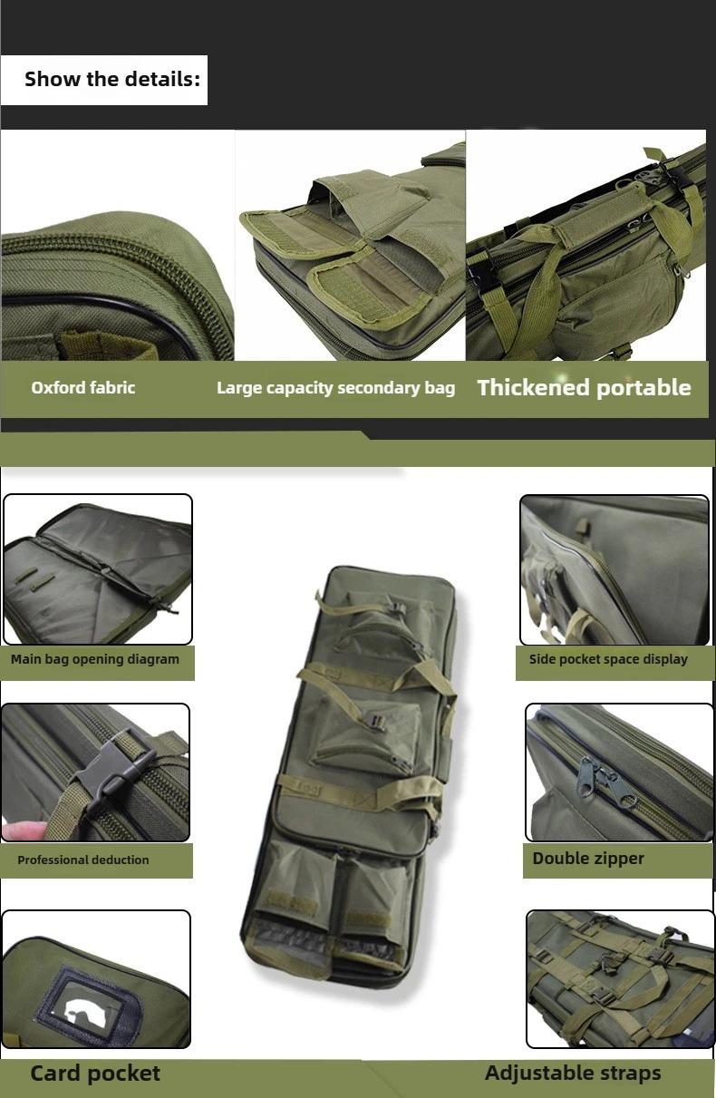 Nylon Tactical Hunting Gun Carrying Bag, Outdoor Gun Protection Bag, Fishing Tool Bag, Shooting Rifle Bag, Hunting Accessories
