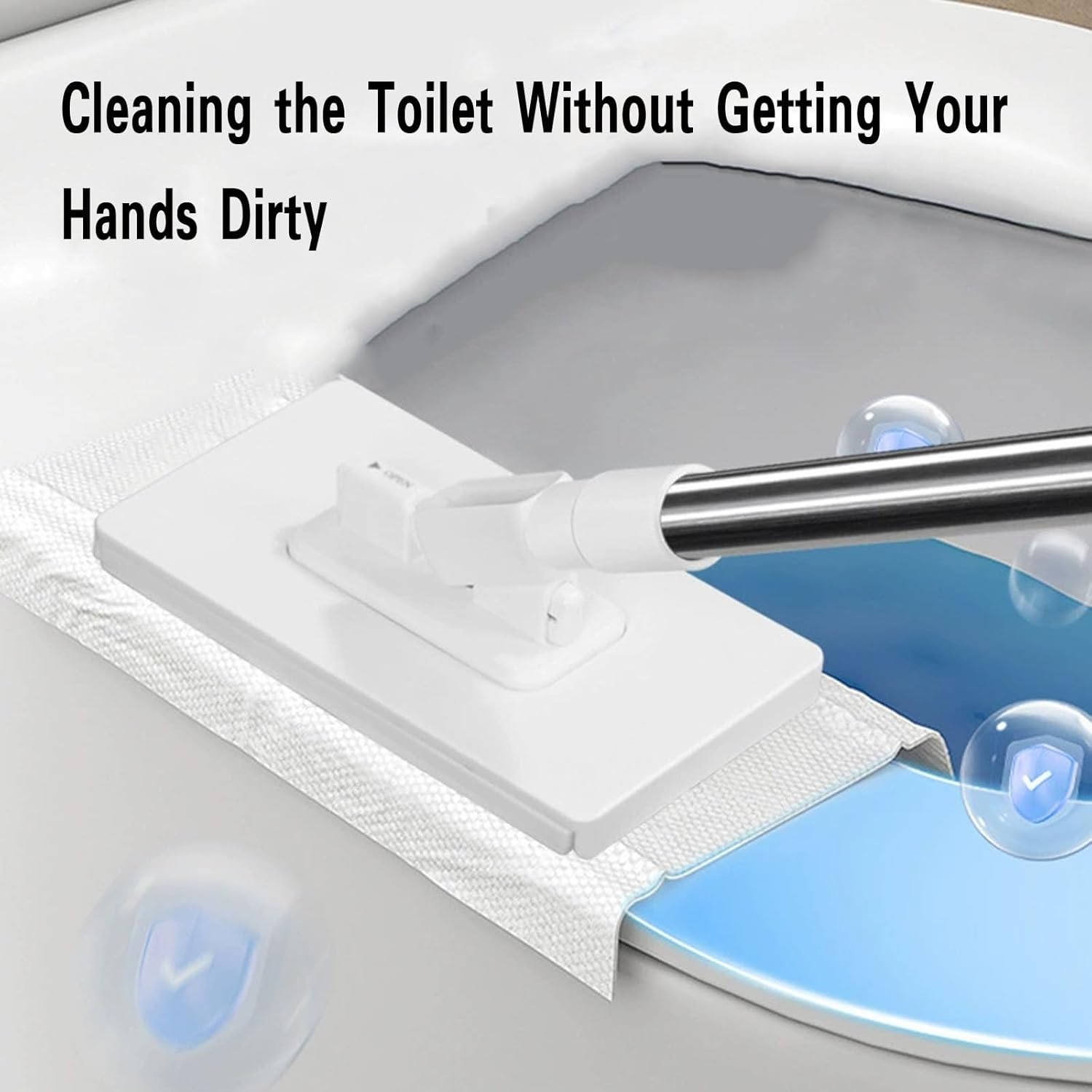 Mini Face Towel Mop Accessory 100cm Lazy Cleaning Tool Reusable Clamp Mop Head Home Kitchen Bathroom Desk Cabinet cleaning Cleaning