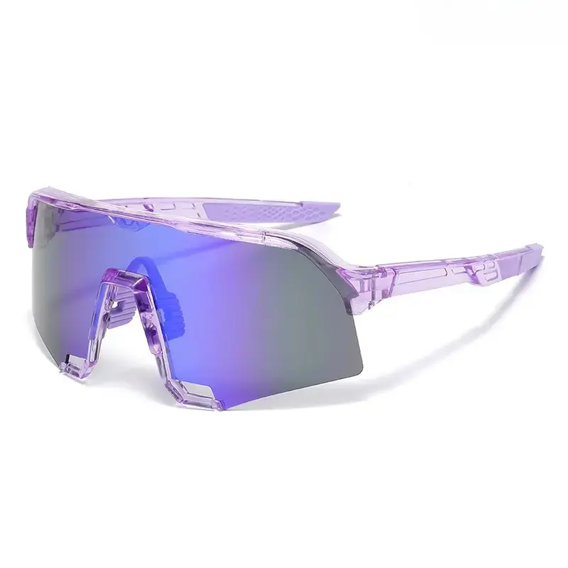 Unisex Polarized 1-Piece Cycling Sunglasses, UV400 All-Day UV Guard, Windproof Road-MTB Sports Eyewear for Bike Riding, Driving, Sunglasses for Women, Womens Sunglasses, Road+Mtb Ready