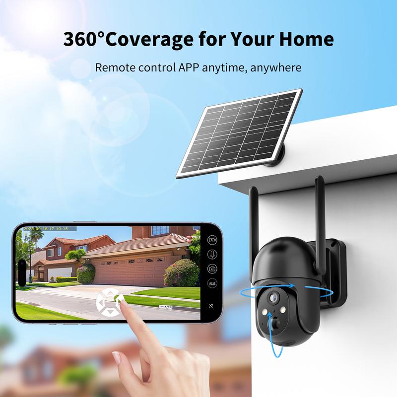 4G LTE Cellular Solar Surveillance Security Camera – 2K HD Video 360° View,NoWiFi, Remote APP Controlled,WaterProof,MotionActivated, NightVision, 4GData Card Included (Data refill is required for Unlimited 4G data usage) Connection 4G LTE Cellular Solar Surveillance Security Camera – 2K HD Video 360° View,NoWiFi, Remote APP Controlled,WaterProof,MotionActivated, NightVision, 4GData Card Included (Data refill is required for Unlimited 4G data usage) Connection