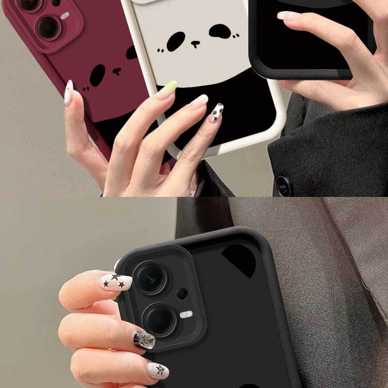 1 Piece Note12Pro 5G napping panda Flexible Case For Redmi Note 12 Pro 5G With Lightweight Features Suitable For Casual