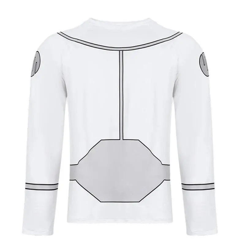Invincible Cosplay Costume Rash Guard Diving T Shirt Men BJJ Boxing MMA Clothing Summer Long Sleeve Swimsuit Women GYM T shirt