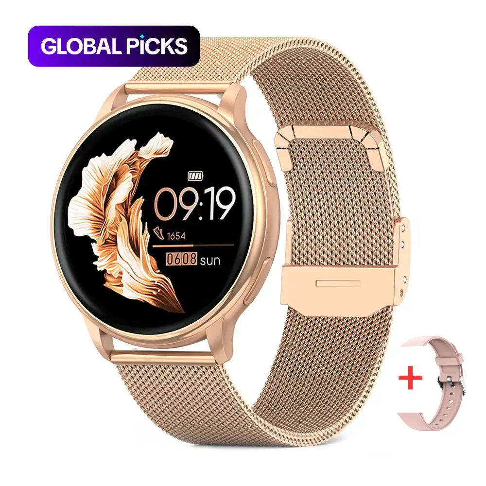 MEVADEN 1.32-Inch Touch Screen Smartwatch with Replacement Band, Bluetooth Calling, Sports & Fitness Tracker, Compatible with iOS and Android Phones Sports Tracking Smartwatch #GLOBAL PICKS