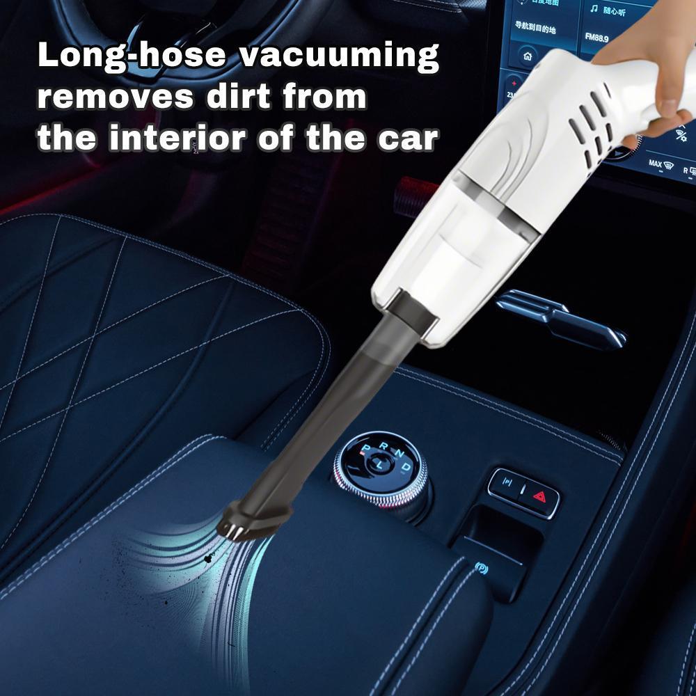Portable Cordless Stick Vacuum Cleaner, 2-in-1 Handheld Design, 6000Pa Powerful Suction, USB Rechargeable for Home, Car, Hair Cleaning#Summervibes Portable Cordless Stick Vacuum Cleaner, 2-in-1 Handheld Design, 6000Pa Powerful Suction, USB Rechargeable for Home, Car, Hair Cleaning#Summervibes