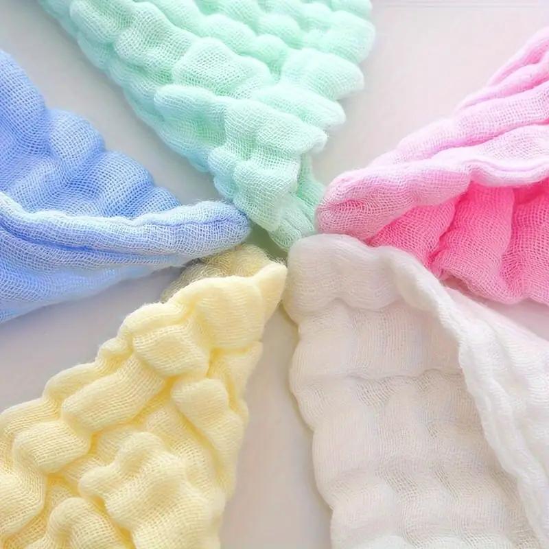 Six-Layer Cotton Bib Towel, Breathable Soft Multi-Functional Washable Cloth, Portable Travel Pack, Reusable Handkerchief, Absorbent Nursing Towel