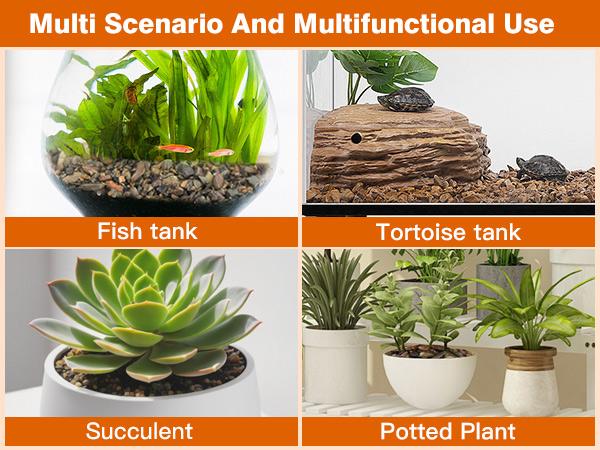 10 LBS Aquarium Gravel River Rock Stones, Natural Decorative Polished Mixed Colorfl Gravel,Outdoor Decorative Stones for Plant Aquariums, Landscaping, Vase Fillers