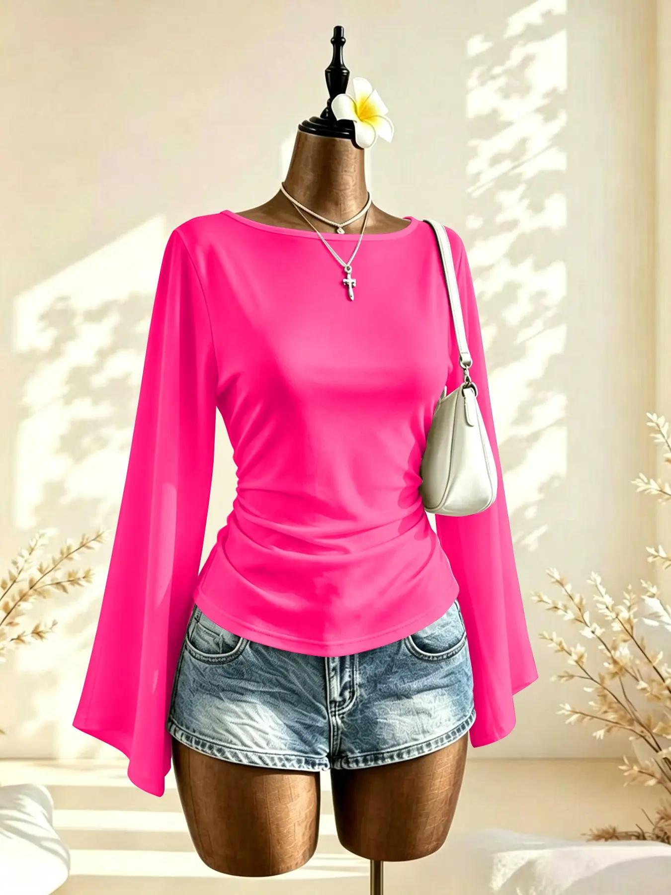 Bright pink