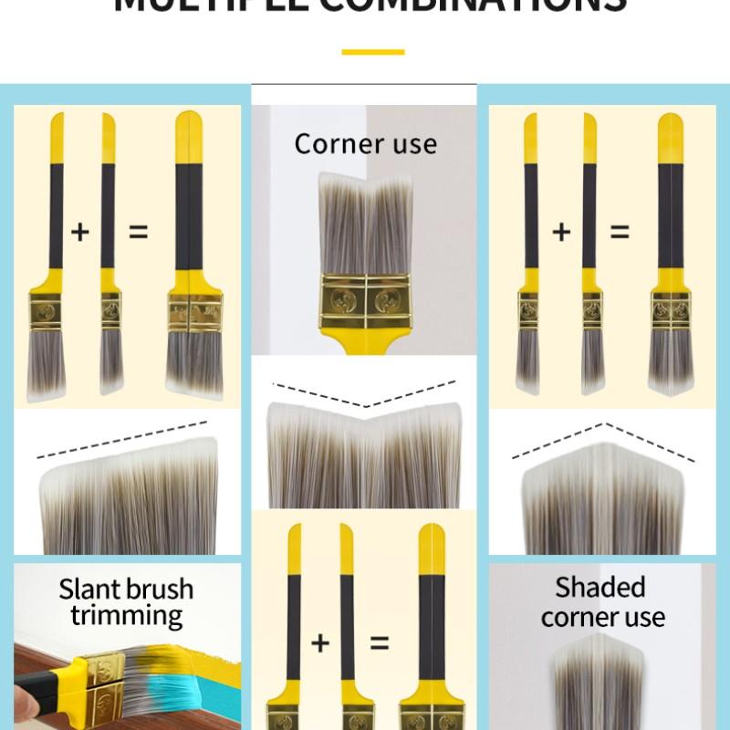 Magnetic Paint Brush, Strong Magnetic Attachment, Durable & Reusable Design, Ideal for DIY Painting Projects, Easy Application Tool