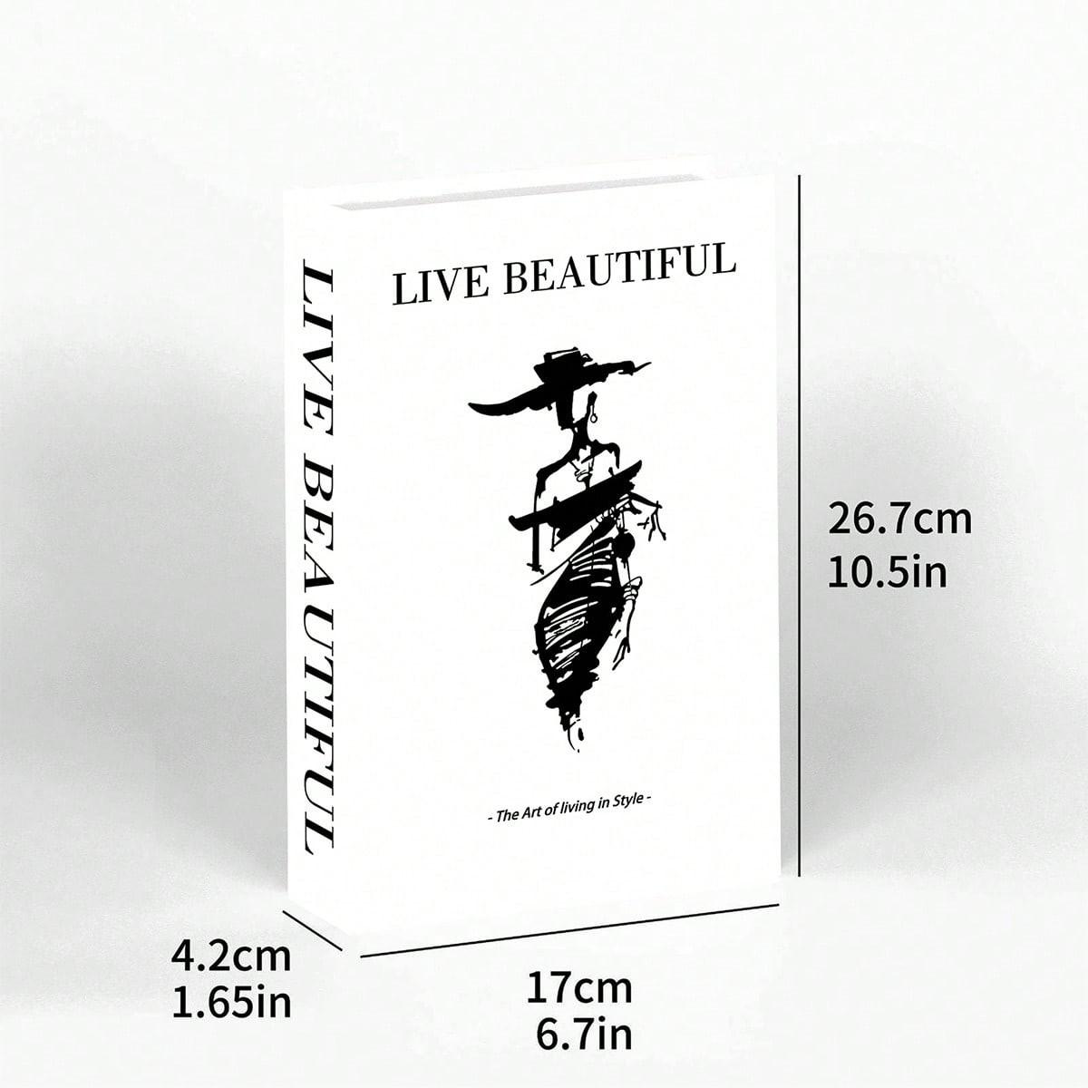 3pcs Simulated Book Decorative Props, Creative Magazine Decoration, Soft Furnishing Accessories, Fashion Photo Booth Essentials