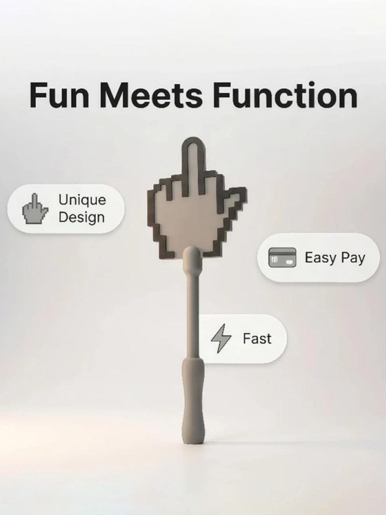 3D Printed Magic Wand Touch Payment, Non-Contact Card Holder, Middle Finger Magic Wand, Ideal for Contactless Payments, Perfect for Card Transactions