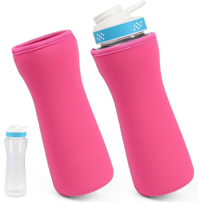 [cirkul Water Bottle Set], Outdoor Sports & Fitness Insulated Bottles Compatible with 22oz Plastic & Stainless Steel, Rubber Material