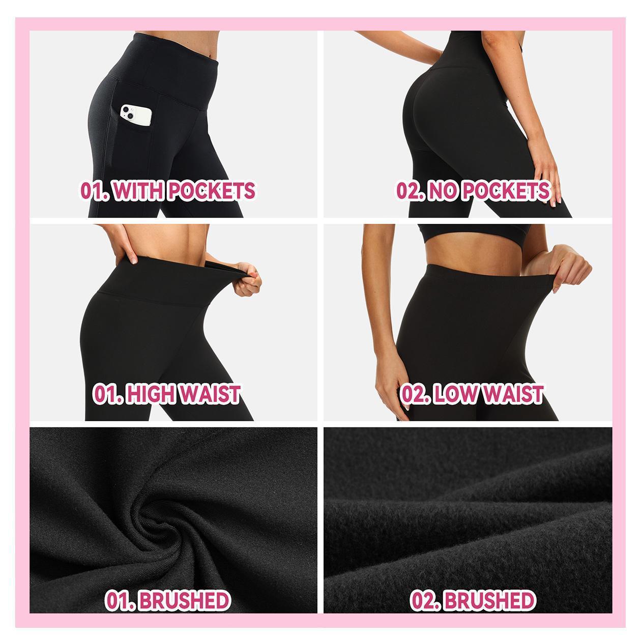 Showitty 3 Pack High Waisted Yoga Pants Winter Warm Workout Leggings Showitty 3 Pack High Waisted Yoga Pants Winter Warm Workout Leggings