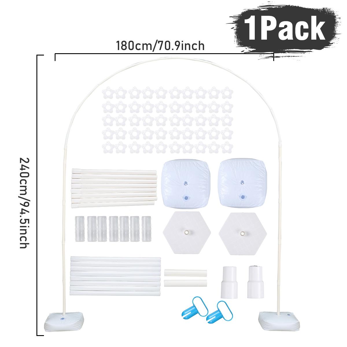 Balloon Arch Kit Frame,180cm 83pc Birthday Party Decoration,Wedding Birthday Bow of Balloon Stand Support, Kids Baby Shower Party Supplies balloon arch birthday party