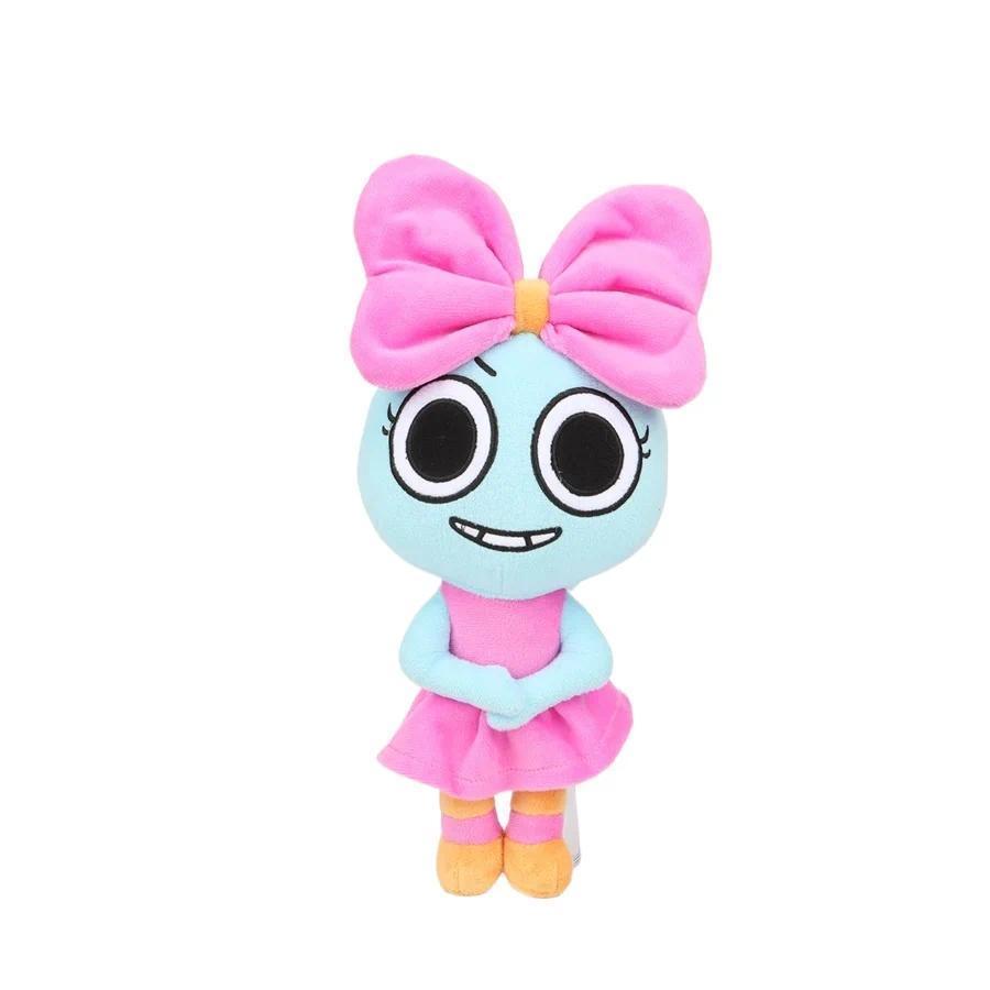 New Dandy's World 35cm Plush Cute Dandy World Scrap Stuffed Horror Game Goob Pebble Plushie Soft Pillow Doll Children Gifts Doll