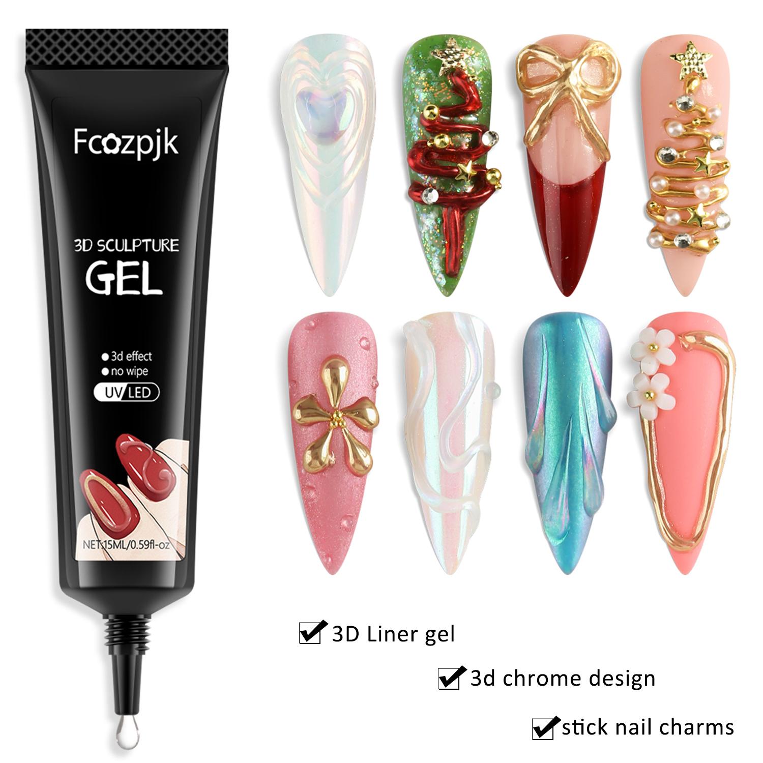 Fcozpjk 30g Solid Builder Gel For Nails and 15g Liner Gel Polish Clear Non-sticky Hard Gel for Nail with Silicone Carving Pen 3D Sculpting Gel Building Gel Nail Extension Gel Nail Salon Supplies Fcozpjk 30g Solid Builder Gel For Nails and 15g Liner Gel Polish Clear Non-sticky Hard Gel for Nail with Silicone Carving Pen 3D Sculpting Gel Building Gel Nail Extension Gel Nail Salon Supplies