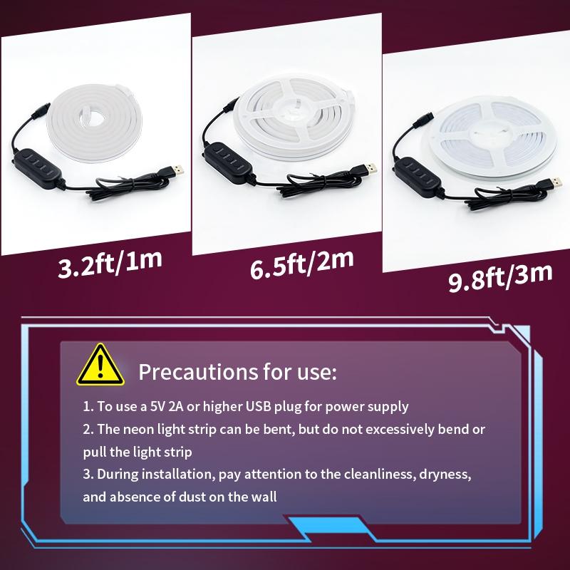 USB-Powered RGB Color-Changing LED Strip Light with App Control, Ambient Backlight for TV, Computer, Bedroom & Living Room, Decorative Neon Accent Light, Smart LED Lighting, Great Christmas Gift USB-Powered RGB Color-Changing LED Strip Light with App Control, Ambient Backlight for TV, Computer, Bedroom & Living Room, Decorative Neon Accent Light, Smart LED Lighting, Great Christmas Gift