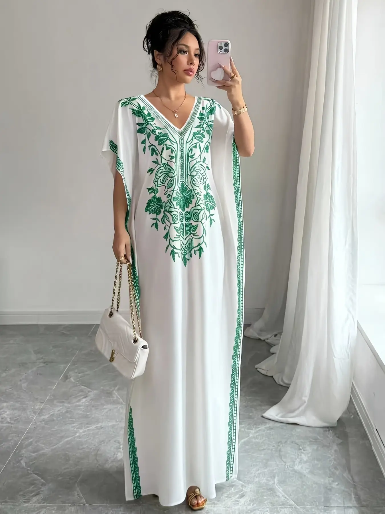 Green and white