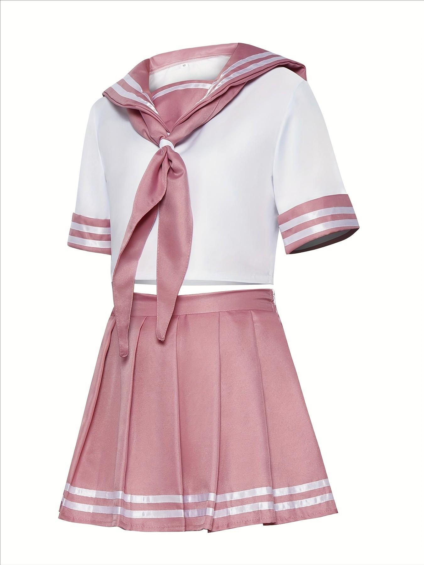Fate Apocrypha Rider Astolfo Cosplay for Men JK School Uniform Sailor Suit Women Outfit Anime Halloween Costume