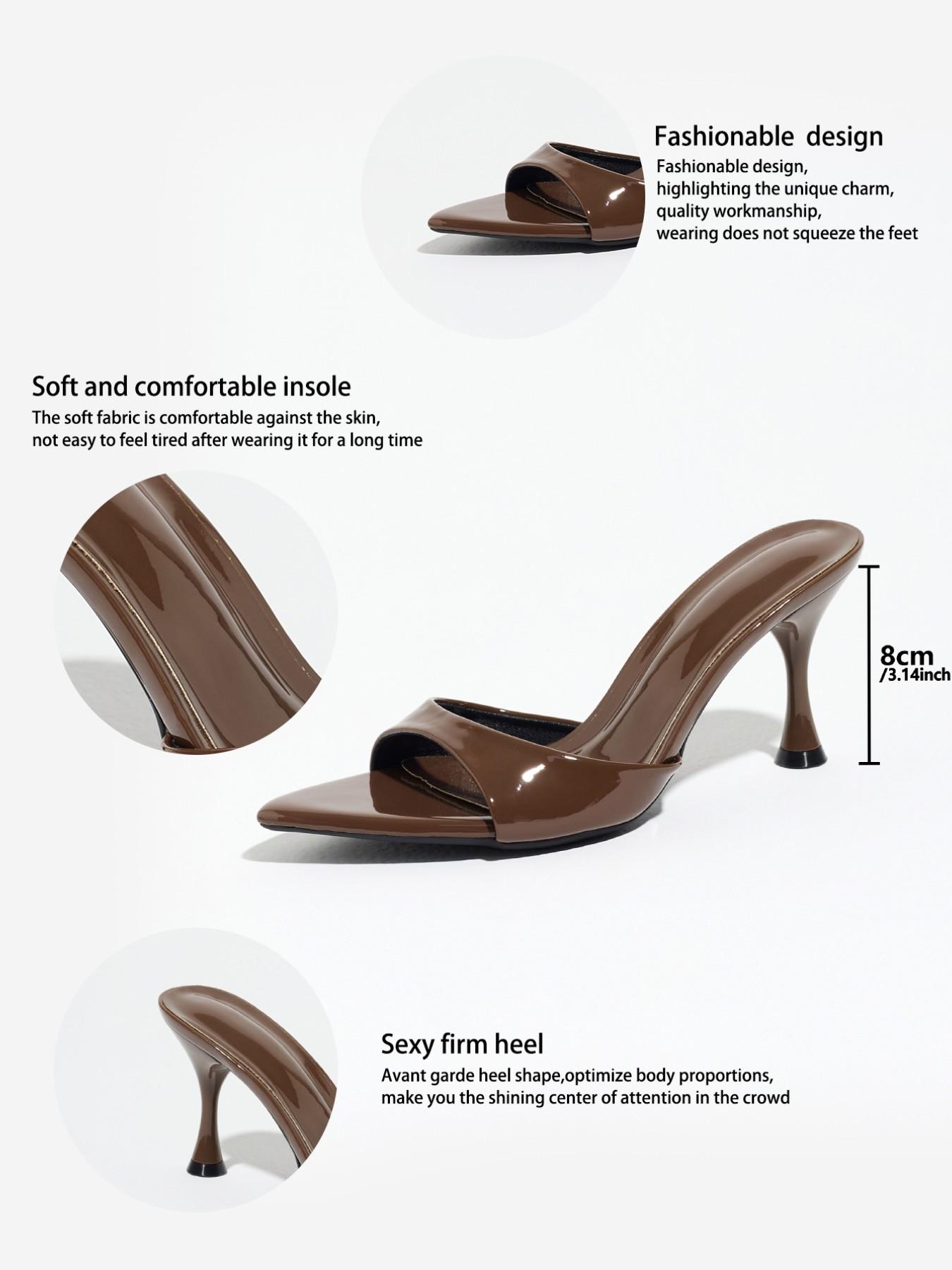 New Women's High Heel Sandals, Classy Sandals, Elegant Party Shoes, Perfect for Evening Wear, Vacation, Parties, Office, Simple and Versatile