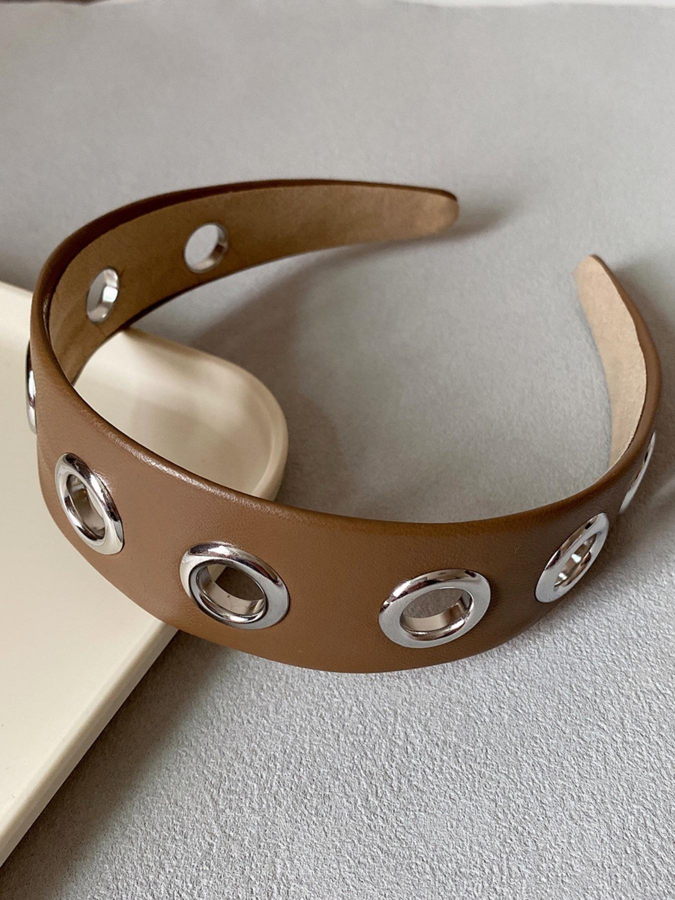 Trendy Wide Elastic Hairband, Non-Slip Design for Daily Use, Y2K Punk Style Headbands, Perfect for Photoshoots & Streetwear