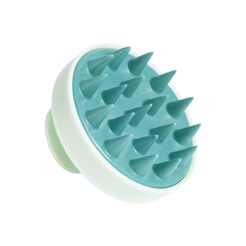 Silicone Hair Washing Massage Brush, Scalp Scrubber, Soft Silicone Bristles for Deep Cleaning, Rounded Tips for Scalp Massage, Family Essential Daily Use