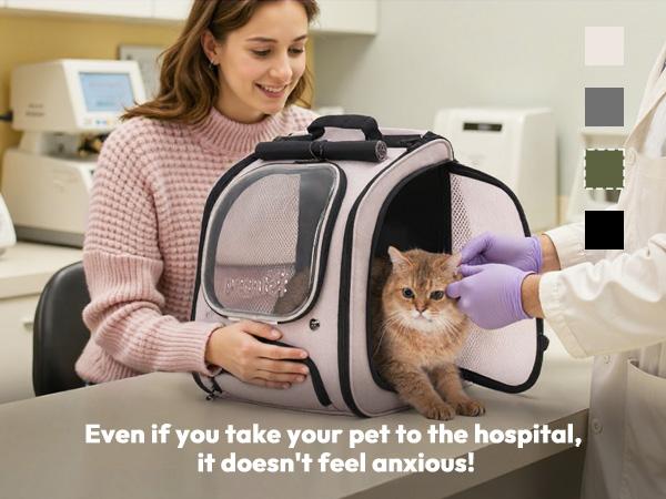 Pecute Space Capsule Pet Backpack Animal Carrier - Expandable Large Capacity, Breathable, UV-Protective for Cats and Puppies Pecute Space Capsule Pet Backpack Animal Carrier - Expandable Large Capacity, Breathable, UV-Protective for Cats and Puppies