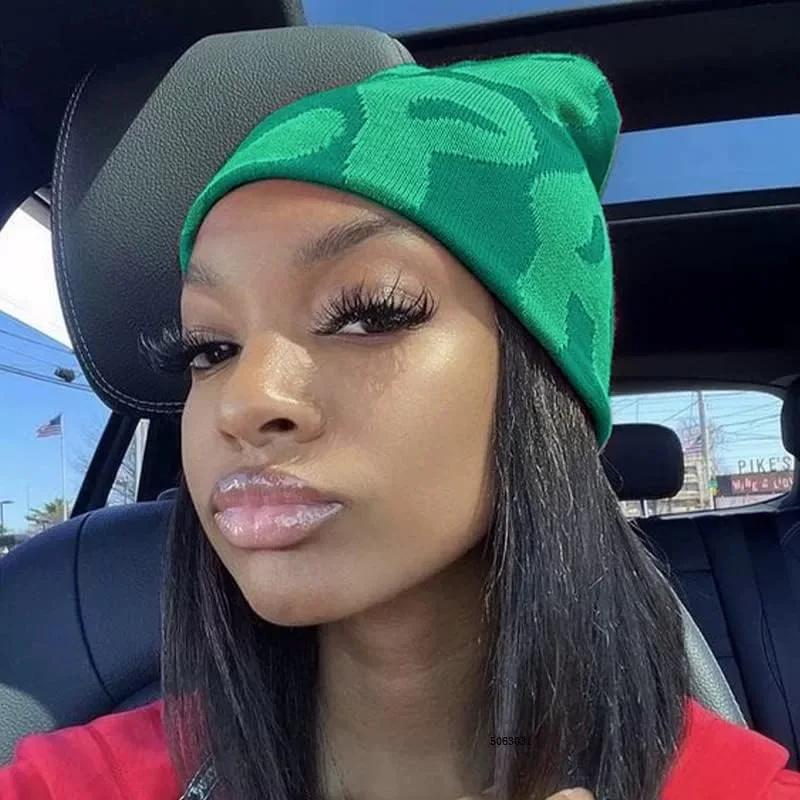 Medusa Y2K Colors Knitting Beanies Hat - Unisex Warm Winter Beanie for Men & Women, Stylish and Comfortable Cold Weather Hat, Perfect for Winter Sports, Outdoor Activities, Fashion, & Exercise