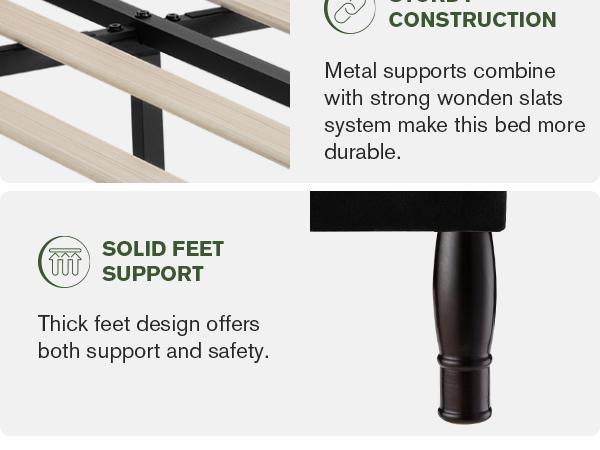 MUTICOR Royal Style Bed Frame with Adjustable Velvet Tiara Headboard【Frame Only No Mattress】 Upholstered Button Tufted Design,Wood Slats Support, No Box Spring Needed，Full/King/Queen Bed Frame #TikTokShopBlackFriday #ChristmasGifts