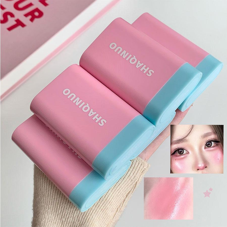 Luster Water Glow Blush Stick, Achieve Lustrous Transparent Flawless Skin, Natural Blood Color, Neutralizes, Long-Lasting Hydration, Dry Skin Friendly
