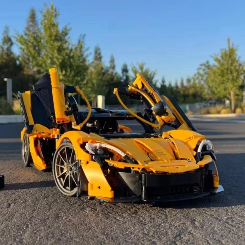 3893Pcs Technical Building Blocks 1:8 Compatible 42172 McLaren P1 Moc Bricks Model for Adults Sports Car Toys for Boy Christma Gifts
