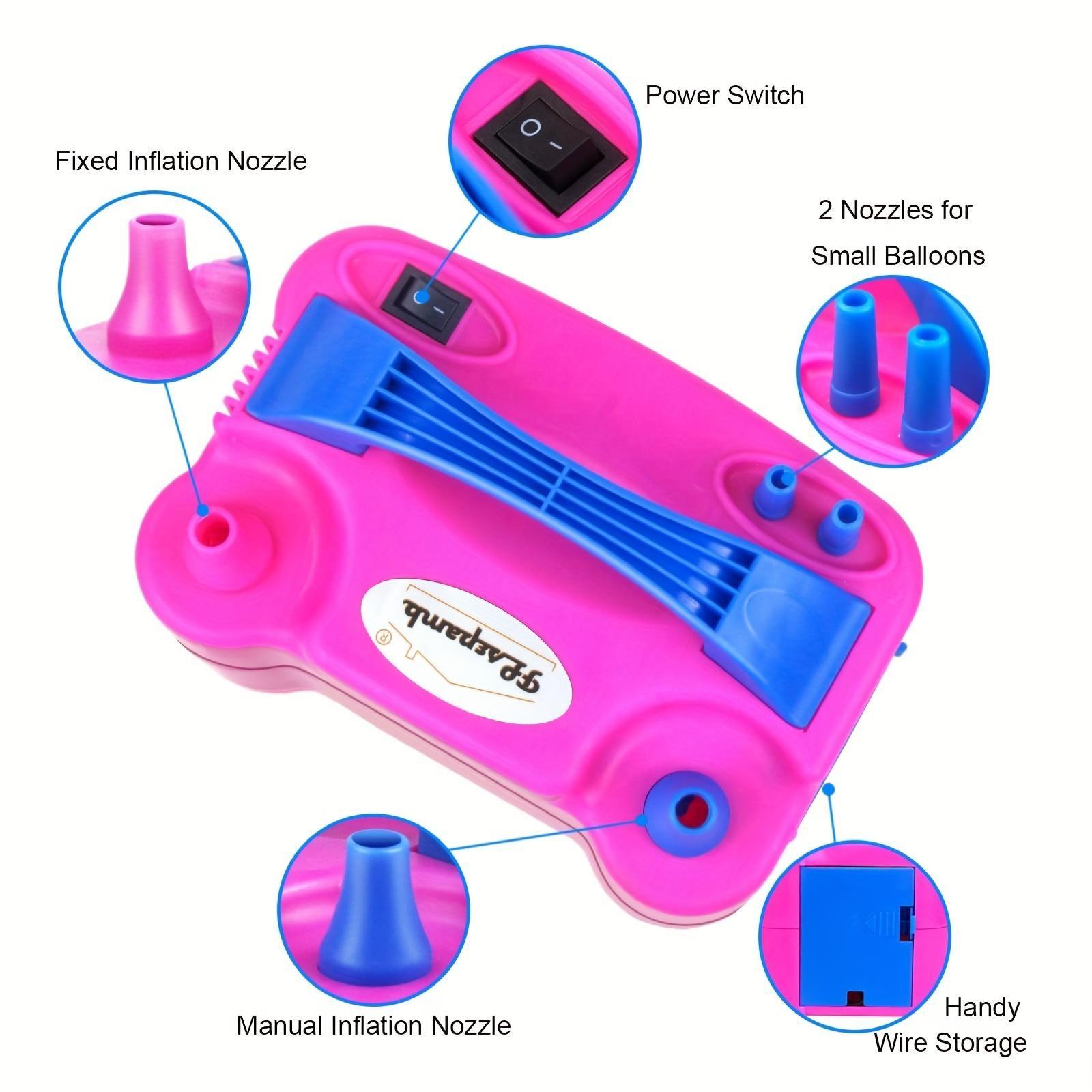 Electric Balloon Inflator Pump, Automatic Air Pump for Balloons, Balloon Blower Tool, Fast and Easy Balloon Filling Machine