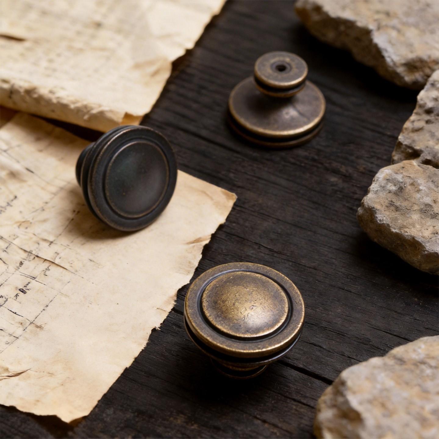 European Classical Knob Cabinet Door Pulls, Includes Screws, Multiple Colors, Suitable for Dresser/cabinet/drawer/wardrobe/makeup Vanity/wine Cabinet/bookshelf