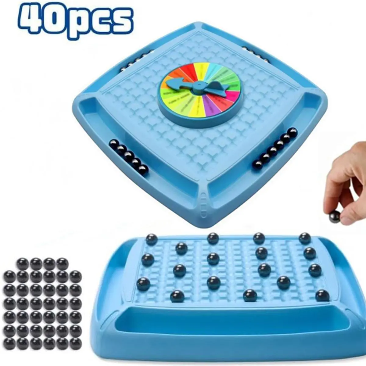 Fun Family Chess Game,  Chess Game with 40PCS Stones, Chess Board Game Gift  for Kids and Adults,Game Gifts for Boys &Girls, 2-4 Players Enhances Strategic Thinking & Relationship