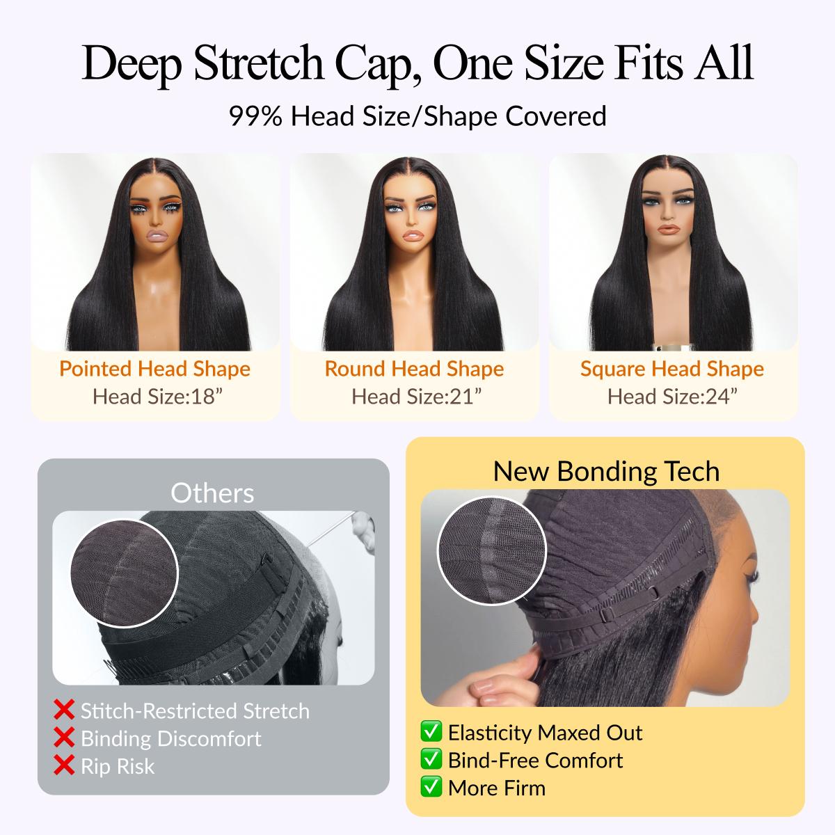 Lynee Monae’s style Sunber No Slip Water Wave 7x5 Pre-Cut Lace Glueless Human Wigs Wear Go Flawless Hold Natural Black Color 180% Density TikTokShopRestock FallFreshness