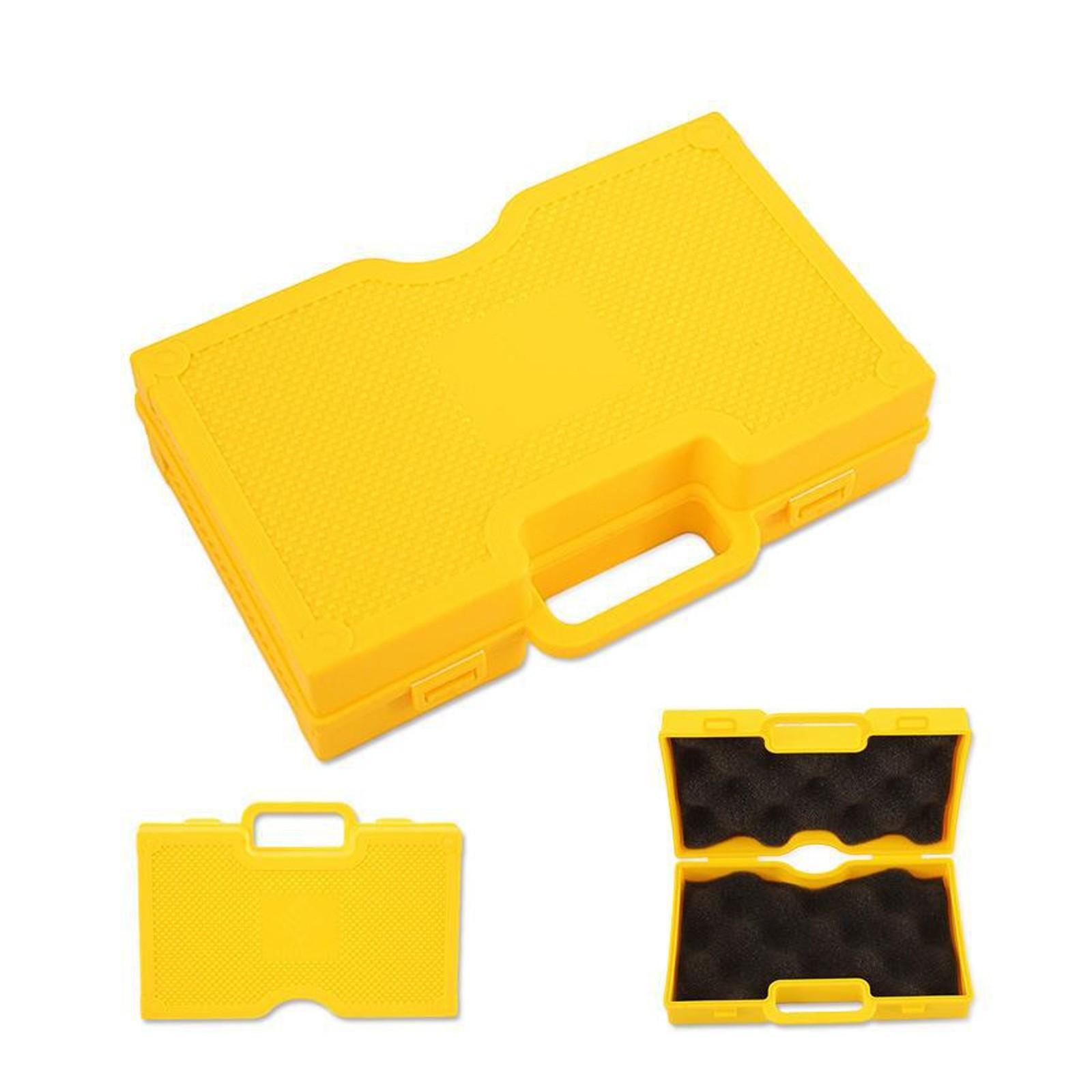 1pc Mini Pistol Model Display Case with Foam - Portable Pistol Organizer Box for Storage & Travel, Desktop Holder, Gift Idea