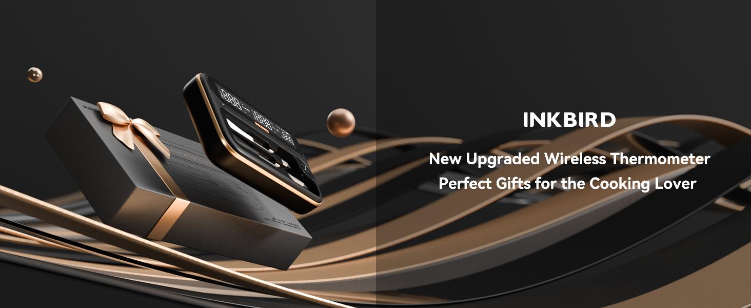 INBKIRD meat thermometer,WIFI wireless thermometer, suitable for cooking, magnetic suction,intelligent temperature alarm, kitchen tools,Holiday Gifts-TikTokShopHolidayHaul