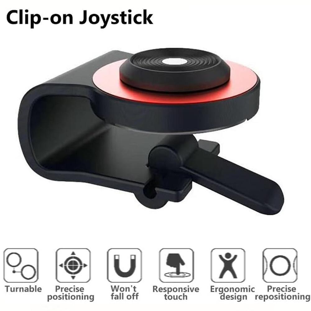Wireless Bluetooth Mobile Game Controller - Mini Joystick Touchpad, Portable Comfort Grip, Compatible with iOS/Android, Enhanced Gaming Experience for Travel & Home, Works with Major Apps, Gaming Accessories