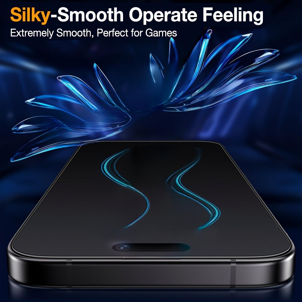 Privacy Matte Ceramic Protective Screen Protector Film, Compatible with iPhone 17 Pro Max/16/15/14/13/12/11, Full Coverage, Anti-Fingerprint, Anti-Glare