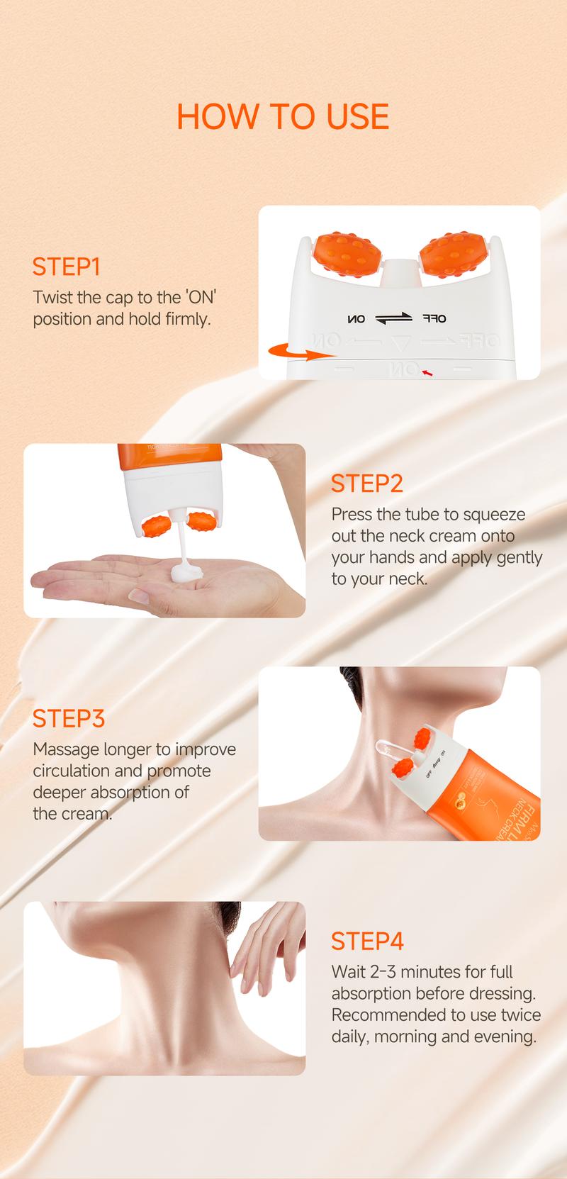 Miss season Pro-Xylane & Collagen Neck Care Lifting and Firming Set– Smooth Fine Lines, Firm & Hydrate, Gentle Moisturizing Care for Neck | Say Goodbye to Turkey Neck