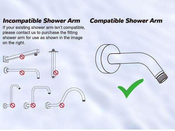 Hibbent Upgraded 13'' Shower Head Combo, High Pressure 5-spray Rainfall Showerhead, Stainless Steel 4 Modes Handheld Spray, All Metal 4-way Diverter Valve, Extension Arm, 71'' Hose and Holder, Chrome