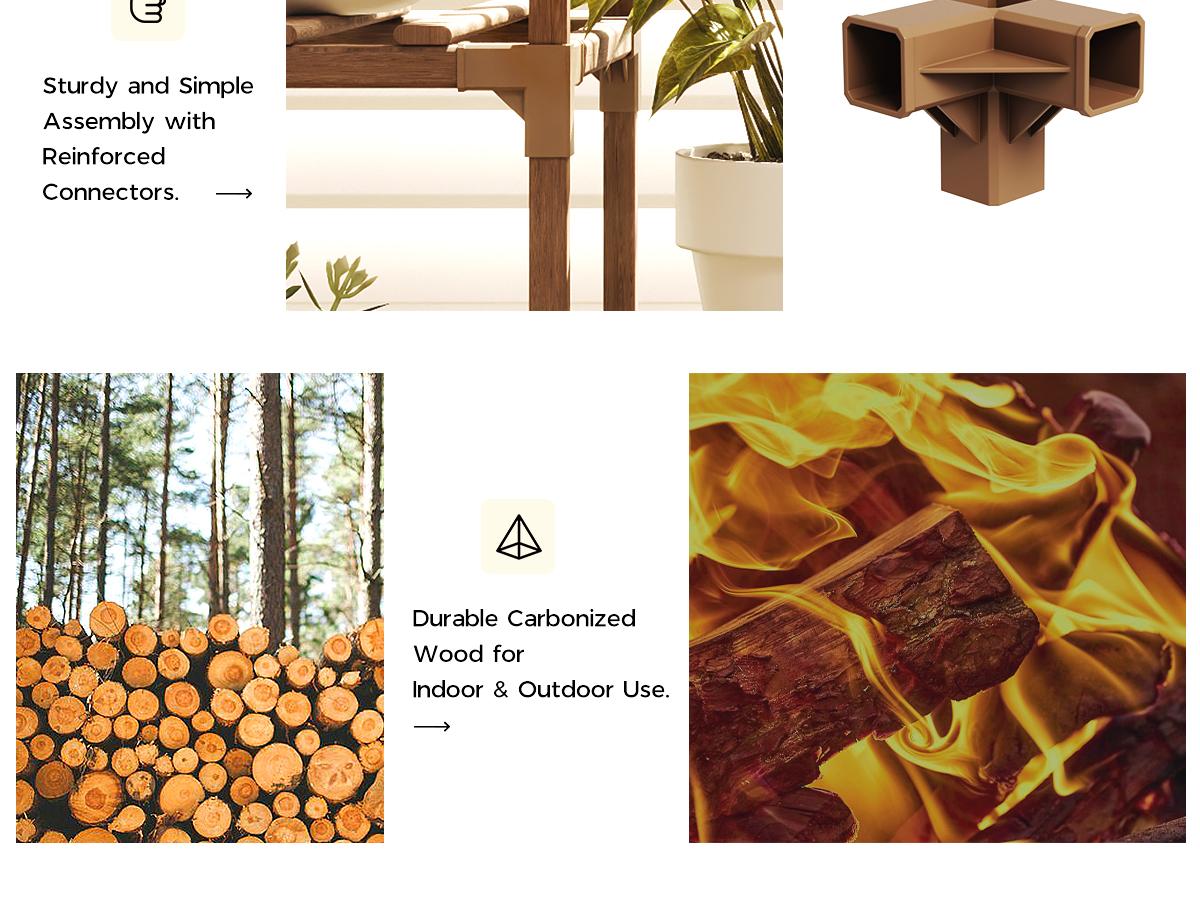 Bamworld Plant Shelf with Grow Light Plant Stand for Mutiple Pots Large Plant Holder for Living Room Patio Boho Home Decor for Gardening Warm Light