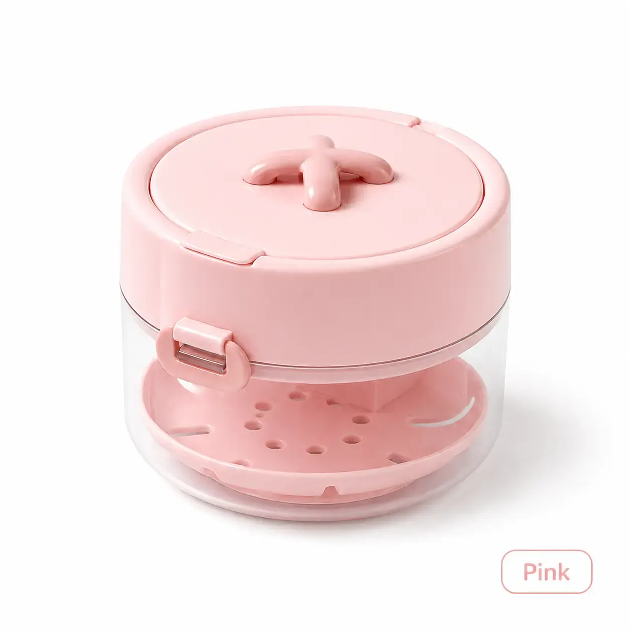 Pink No effervescent tablets