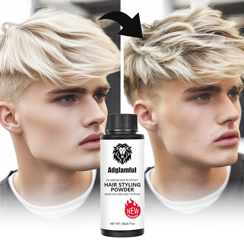 Hairline Powder 20g Fluffy texturizing hair powder with matte, shine-free effect and strong hold - frizz resistant, oil absorbing and long lasting.