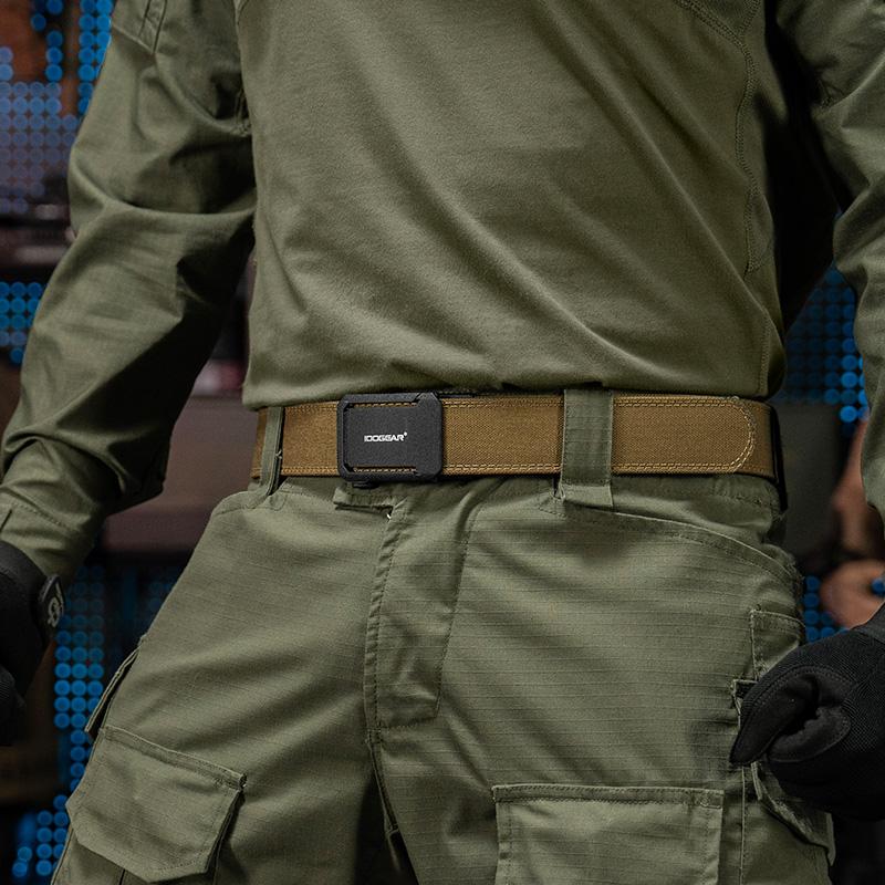 IDOGEAR 1.75" Ratchet Nylon Belt Reinforced Buckle Sport Belts CCW Belts 3439 SpringStatements